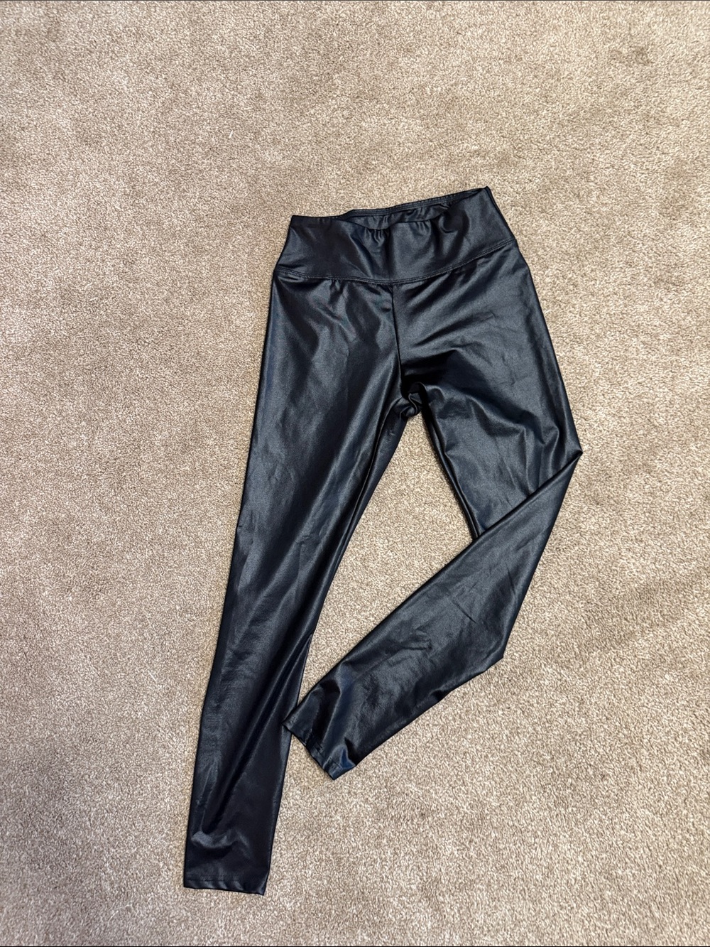 wild fable Black Faux Leather Leggings